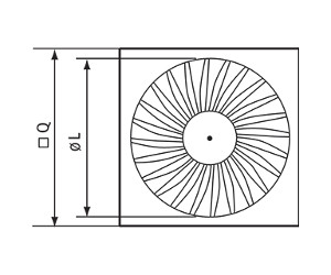 Anemostaty kasetonowe wirowe SD-B